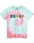 Tie Dye Dancing Bear Shirt | Rainbow Bear Tee | Festival Tie Dye Shirt | Colorful Bear T-Shirt | Hippie Shirt | Psychedelic Tee