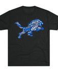 Lions Names Vintage Sports Tee | Detroit Football Names Triblend Soft T-Shirt