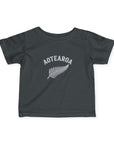 Aotearoa Infant Shirt | New Zealand Baby T-Shirt | Kiwi Baby Shirt | Silver Fern Baby Tee | NZ Baby Clothes | Toddler Shirt Gift