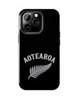 Aotearoa Phone Case | Silver Fern Phone Case | New Zealand iPhone Case | Kiwi Phone Case | Fern Design Phone Cover | NZ Pride Case