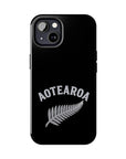 Aotearoa Phone Case | Silver Fern Phone Case | New Zealand iPhone Case | Kiwi Phone Case | Fern Design Phone Cover | NZ Pride Case
