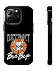 Detroit Bad Boys Phone Case | Basketball Skull Design - Tough Case