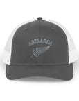 Aotearoa Hat Embroidered | Silver Fern Hat | New Zealand Cap | Kiwi Hat | NZ Pride Hat | Minimalist Snapback Trucker Hat