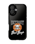 Detroit Bad Boys Skull Basketball Phone Case - Magnetic Impact-Resistant Case