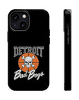 Detroit Bad Boys Skull Basketball Phone Case - Magnetic Impact-Resistant Case