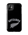 Aotearoa Phone Case | Silver Fern Phone Case | New Zealand iPhone Case | Kiwi Phone Case | Fern Design Phone Cover | NZ Pride Case