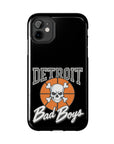 Detroit Bad Boys Phone Case | Basketball Skull Design - Tough Case