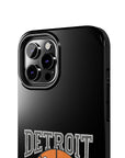 Detroit Bad Boys Phone Case | Basketball Skull Design - Tough Case