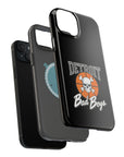 Detroit Bad Boys Skull Basketball Phone Case - Magnetic Impact-Resistant Case