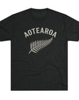 Aotearoa New Zealand Tri-Blend Tee, Classic Soft Shirt for Men & Women, Kiwi Travel Top, Vintage Tshirt, Comfortable Cotton Blend, Souvenir