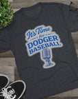 It's Time for Dodger Baseball Shirt, Vintage Dodgers Fan Tee, Baseball Broadcaster Tribute Shirt, LA Baseball Fan Gift