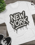 New York City Connection Tee, NYC Graffiti Spray Paint Style, Unisex Shirt for Fans, Street Art Urban Fashion, NYC Lover Gift, Graphic Tee