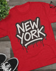 New York City Connection Tee, NYC Graffiti Spray Paint Style, Unisex Shirt for Fans, Street Art Urban Fashion, NYC Lover Gift, Graphic Tee