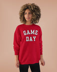 Game Day Crewneck Sweatshirt | Collegiate Lettering, Sports Fanwear