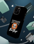 Detroit Bad Boys Skull Basketball Phone Case - Magnetic Impact-Resistant Case