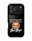 Detroit Bad Boys Skull Basketball Phone Case - Magnetic Impact-Resistant Case