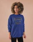 Game Day Crewneck Sweatshirt | Collegiate Lettering, Sports Fanwear