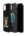 Detroit Bad Boys Skull Basketball Phone Case - Magnetic Impact-Resistant Case