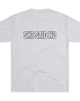 Let Me Ask My Wife T-Shirt | She Said No Tee, Funny Couple Humor