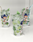 Baseball Tiger Mascot Pint Glass | 16oz