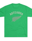 Aotearoa New Zealand Tri-Blend Tee, Classic Soft Shirt for Men & Women, Kiwi Travel Top, Vintage Tshirt, Comfortable Cotton Blend, Souvenir