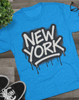 New York City Connection Tee, NYC Graffiti Spray Paint Style, Unisex Shirt for Fans, Street Art Urban Fashion, NYC Lover Gift, Graphic Tee