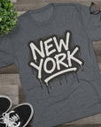New York City Connection Tee, NYC Graffiti Spray Paint Style, Unisex Shirt for Fans, Street Art Urban Fashion, NYC Lover Gift, Graphic Tee