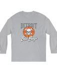 Detroit Bad Boys Skull Basketball Long Sleeve Shirt | Retro Hoop Graphic
