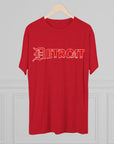 Detroit Triblend T-Shirt | Old English Detroit Tee | Super Soft Vintage Detroit Shirt | Premium Detroit Streetwear | Motor City Tee
