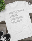 Detroit Tigers Surnames Stack Tee | Tettleton Deer Gibson Fielder T-Shirt | Triblend Comfy Soft Buttery Feel