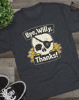 Bye Willy Thanks Shirt, Goonies Fan Tee, Pirate Skull Gold Coins, 80s Movie Gift, Funny Nostalgia Shirt, Goonies Never Say Die