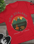 Aotearoa New Zealand Tri-Blend Tee, Classic Soft Shirt for Men & Women, Kiwi Travel Top, Vintage Tshirt, Souvenir