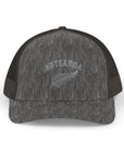 Aotearoa Hat Embroidered | Silver Fern Hat | New Zealand Cap | Kiwi Hat | NZ Pride Hat | Minimalist Snapback Trucker Hat