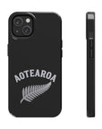 Aotearoa Phone Case | Silver Fern Phone Case | New Zealand iPhone Case | Kiwi Phone Case | Fern Design Phone Cover | NZ Pride Case