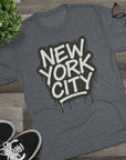 New York City Connection Tee, NYC Graffiti Spray Paint Style, Unisex Shirt for Fans, Street Art Urban Fashion, NYC Lover Gift, Graphic Tee