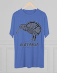 Maori Kiwi Aotearoa T-Shirt | New Zealand Tribal Bird Tee