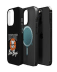 Detroit Bad Boys Skull Basketball Phone Case - Magnetic Impact-Resistant Case