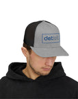 Detroit Embroidered Hat | Blue and Silver Cap | Detroit Football Hat | Minimalist Detroit Hat | Snapback Trucker Cap Gift