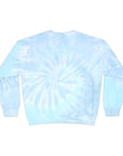 Dancing Rainbow Bears Sweatshirt | Light Blue Tie-Dye Crewneck