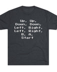 Contra Code Shirt | Up Down Cheat Code Tee | Retro Gaming Shirt | Gamer Nostalgia Tee | Vintage Arcade Shirt | Classic Gamer Gift