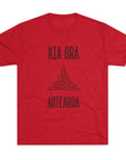 Kia Ora Aotearoa Tee | Maori Koru Wave T-Shirt