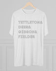 Detroit Tigers Surnames Stack Tee | Tettleton Deer Gibson Fielder T-Shirt | Triblend Comfy Soft Buttery Feel