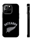 Aotearoa Phone Case | Silver Fern Phone Case | New Zealand iPhone Case | Kiwi Phone Case | Fern Design Phone Cover | NZ Pride Case
