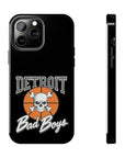 Detroit Bad Boys Phone Case | Basketball Skull Design - Tough Case