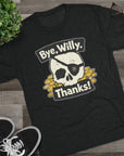 Bye Willy Thanks Shirt, Goonies Fan Tee, Pirate Skull Gold Coins, 80s Movie Gift, Funny Nostalgia Shirt, Goonies Never Say Die