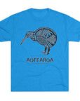 Maori Kiwi Aotearoa T-Shirt | New Zealand Tribal Bird Tee