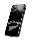 Aotearoa Phone Case | Silver Fern Phone Case | New Zealand iPhone Case | Kiwi Phone Case | Fern Design Phone Cover | NZ Pride Case