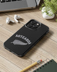 Aotearoa Phone Case | Silver Fern Phone Case | New Zealand iPhone Case | Kiwi Phone Case | Fern Design Phone Cover | NZ Pride Case
