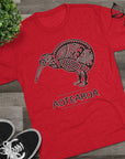 Maori Kiwi Aotearoa T-Shirt | New Zealand Tribal Bird Tee
