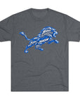 All-time Lions Names Vintage Sports Tee | Detroit Football Names Triblend Soft T-Shirt